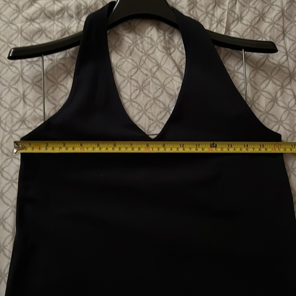 Chaps - Halter Tank Top - Navy Blue - Large - Picture 5 of 7